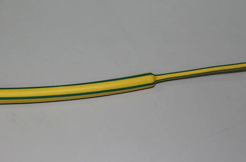 Yellow & Green Heat Shrink Polyolefin Tubing